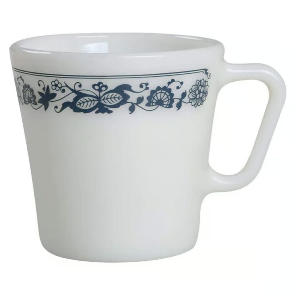 Old Town Blue (Corelle) by Corning Blue Pyrex Mug Cup